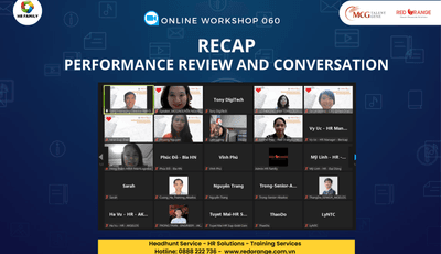 RECAP ONLINE WORKSHOP: PERFORMANCE REVIEW & CONVERSATION